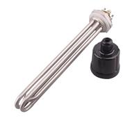 YANGC Chauffage électrique DN32/DN40, 220 V/380 V, élément chauffant 3 kW, 4,5 kW, 6 kW, 9 kW, 12 kW, acier inoxydable 304(DN32,220V,6kw)