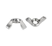 YANGC Écrous papillon en acier inoxydable DIN315 304, écrous à oreilles, serrer à la main, aucun outil nécessaire M3 M4 M5 M6 M8 M10 M12 M14 M16(M12 5pcs)