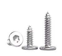 YANGC Grande vis taraudeuse à tête plate en acier inoxydable 304, M2 M2.3 M2.6 M3 M4 M5(40mm,M4-20pcs)