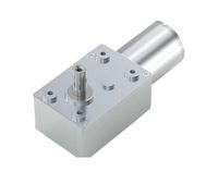 YANGC JGY370 moteur de réduction à vis sans fin Turbo 6V12V24V moteur de réduction à courant continu en cas de panne de courant avec auto-verrouillage et grande Torgue(Single motor,3RPM,6V)