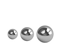 YANGC Lot de 10 à 1000 billes sphériques en acier inoxydable 304 de 1/1,2/1,5//1,8/2/4 à 12 mm, haute précision, solides et lisses(200Pcs,4.5mm)