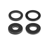 YANGC Lot de 30 rondelles plates en caoutchouc de 3 à 31 mm de diamètre intérieur, 1,2 à 3,6 mm d'épaisseur, 7 à 45 mm de diamètre extérieur, for tuyau de robinet et tuyau d'arrosage(10mmx16mmx2.5mm)