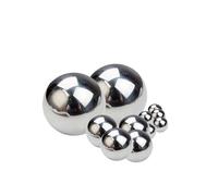 YANGC Roulement de précision GCR15 à billes en acier, diamètres disponibles : 1/1,588/1,5/2/2,381/2,5/3/3,165/3,17/3,175/3,18/3,185-31,75 mm, billes en acier for mécanisme(12.7mm-10PCS)