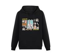 YANGDUJUN Die Antwoord Mens Hoodies Casual Cotton Unisex Black Sweatshirts XL
