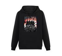 YANGDUJUN Dimmu Borgir Mens Hoodies Casual Cotton Unisex Black Sweatshirts S