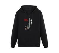 YANGDUJUN Dirty Harry Movie Poster Mens Hoodies Casual Cotton Unisex Black Sweatshirts L
