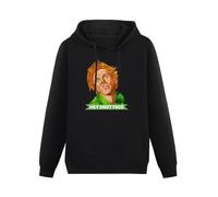 YANGDUJUN Drop Dead Fred Hey Snot Face We're Grown Up Now So Piss Off Mens Hoodies Casual Cotton Unisex Black Sweatshirts 3XL