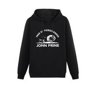 YANGDUJUN Tree of Forgiveness John Prine Mens Hoodies Casual Cotton Unisex Black Sweatshirts XL