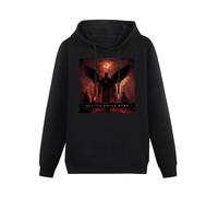 YANGDUJUN Trivium Heaven Shall Burn Mens Hoodies Casual Cotton Unisex Black Sweatshirts S