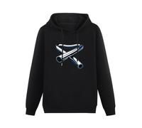 YANGDUJUN Tubular Bells Mike Oldfield Album CD Mic Cover Mens Hoodies Casual Cotton Unisex Black Sweatshirts L