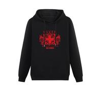 YANGDUJUN Ulver Blood Inside Mens Hoodies Casual Cotton Unisex Black Sweatshirts S