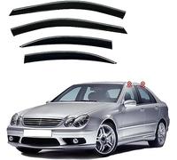 YANGDUN Déflecteurs Vent pour Mercedes Benz C Class MK2/W203 2000-2006, Avant ArrièRe Pare-Pluie Pare-Soleil Accessoires Vitres Voiture Déflecteur