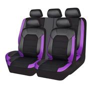 YANGDUN Voiture Ensembles de Housses de Siège pour Renault Laguna III Hatchback 2007 2008 2009 2010 2011 2012 2013 2014 2015, Cuir Imperméable Anti-Rayures Respirant Protection Accessoire,Purple