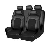YANGDUN Voiture Ensembles de Housses de Siège pour Renault Laguna III Hatchback 2007 2008 2009 2010 2011 2012 2013 2014 2015, Cuir Imperméable Anti-Rayures Respirant Protection Accessoire,Black