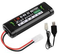 Yangers 7.2V 3300mAh KET-2P Prise Batterie Rechargeable Ni-MH + Chargeur USB pour Jouets rc Voiture Camion Bateau hélicoptère Drone quadrirotor