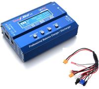 Yangers iMAX B6 V2 DC 60W X60T Chargeur de Batterie RC Multifonction Equilibrium Adaptateur pour 1S-6S LiPo Li-ION Life LiHV, 1-15S NiCd NiMh DJI Mavic Inspire Intelligent Voiture Airsoft Jouet Accu