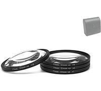 Yangers Kit de filtres macro pour appareil photo reflex numérique (+1, +2, +4, +10) grossissement avec sac de rangement pour appareils photo reflex numériques et sans miroir Canon, Nikon, Sony, Pentax