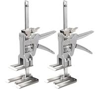 Yangers Lève-plaques Manuel, 2 Pièces Vérins de Levage, Descente Lente et Rapide Outils de Levage Meuble Labor Saving Arm pour Carreaux muraux La Porte Le Cabinet Panneaux Plaque Meubles Lourd WT-30