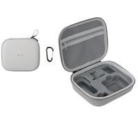 Yangers Sac de transport portable Combo Bag pour DJI Osmo Nano Action Camera - Cuir PU imperméable + EVA Hard Carry Bag pour Osmo Nano Camera Accessoires, gris, Étui de transport rigide