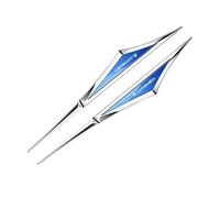 YANGFEIYA 2 PCS Autocollant Voiture pour Citroen C3-XR 2019-2023, Autocollant D'insigne Lettres Emblème Logo Emblème Insigne Badge Décoration,Blue