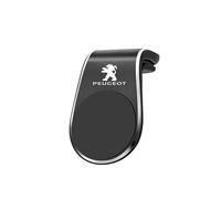 YANGFEIYA Support Téléphone Voiture pour Peugeot Expert 3 (III) V I 2016-2024, Porte Téléphone Magnétique Grille D'Aération Support Telephone Voiture Magnetique,Black