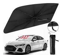 YANGGO Pare Soleil Voiture Pare Brise Avant pour Renault Scenic Kadjar Clio Megane Koleos Captur, Parapluie Pare-Soleil de Pare-Brise Auto Anti-UV Pratique et Pliable, 140 * 80CM,L(140 * 80CM)