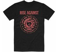 YANGGUOC Rise Against Good Enough T Shirt Manches Courtes(X-Large)