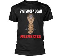 YANGGUOC System of A Down 'Mezmerize' (Black) T-Shirt Manches Courtes(XX-Large)