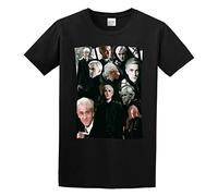 Yangh Collage Edit Tom Felton As Draco Malfoy Dmn T-Shirt Man's Fashion Black Unisex Tees M