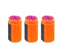 YangHaoDiSY Lot de 3 allumettes résistantes aux intempéries - Outil de survie incendie - Pour camping, randonnée, extérieur - Résistant à l'humidité