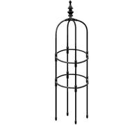 YangHaoDiSY Obélisque en métal pour plantes grimpantes et fleurs grimpantes (120 cm)