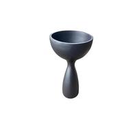 YANGJINGOZ-2025 Pot de Fleur Pot De Fleur Design Simple, Petits Ornements Créatifs Salon Plantateur extérieur(Noir,Grand)