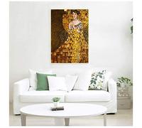 Yangld Gustav Klimt Toile Peinture Imprimer Rétro Célèbre Affiche Décoration de La Maison Impression Mur Art Sans Cadre Image Chambre Décor 27.5 "x39.4 (70x100cm) Pas de cadre