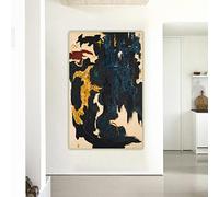 Yangld Impressions sur toile Clyfford Still《PH-399》Abstrait Toile Art Peinture à l'huile Oeuvre Affiche Image Mur Maison Salon Décor 60X100CM Sans Cadre