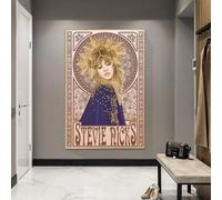 Yangld Impressions sur toile Stevie Nicks Mucha - Affiche et impressions sur toile - Décoration murale pour chambre à coucher - 30 x 45 cm - Sans cadre