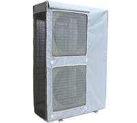 YANGLLYJ Housse Climatiseur Extérieur, Cache Pompe a Chaleur en Tissu Oxford Imperméable, Adaptées aux Climatiseurs Mini-Split(96x40x125cm/37x16x49in)