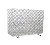 YANGLLYJ Housse Climatiseur Extérieur pour Climatiseur Extérieur, Cache Pompe a Chaleur Épaisse et Imperméable, Adaptée Aux Climatiseurs Split(98x40x75cm/39x16x30in)