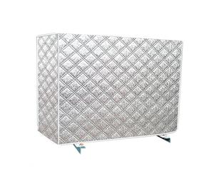 YANGLLYJ Housse Climatiseur Extérieur pour Climatiseur Extérieur, Cache Pompe a Chaleur Épaisse et Imperméable, Adaptée Aux Climatiseurs Split(85x32x57cm/33x13x22in)