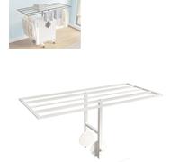 YANGLLYJ Radiateurs à Bain D'huile Sechoir Linge, Etagere de Radiateur Séchage Rapide et Durable des Vêtements Mouillés, Tablette de Radiateur pour l'hiver et l'hiver(White,60x40x30cm/24x16x12in)