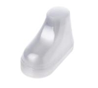 YANGLY Chaussons bébé Chaussures 10 pièces en Plastique Transparent Pieds de bébé présentoir embauchoirs bébé Chaussons Chaussures et Chaussettes 8/9/10.5/11/12 cm Transparent