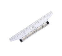 YANGLY Règle de Mesure en Plastique Règle de Rouleau de Dessin Règle parallèle Règle de Conception de Dessin Multifonctionnelle pour Le Dessin