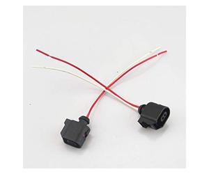 YANGQI yaoqijie 2 PCS 2 PIN Câble de capteur ABS ABS FIT pour VW TOURAN Polo Passat B7 TIGUAN Golf MK6 MK7 A4 Q3 Superbe Yeti Octavia 6E0973702 Lasting