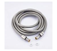 YANGQI yaoqijie Chrome/Nickel brossé Salle de Douche Tuyau de Douche 300cm Acier Inoxydable Douche Douche Douche Tuyau de Douche Robinet Lasting (Color : Brushed Nickel)