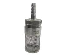 Yangshe 1 filtre à ardillon en acier inoxydable pour lavage de voiture, filtre d'irrigation, filtre en acier inoxydable, filtre de pompe de pulvérisation (6 mm)