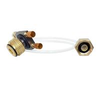 Yangshe Adaptateur de tuyau cylindrique de recharge de propane pour remplissage de carburant butane vide (RU vers Campingaz)