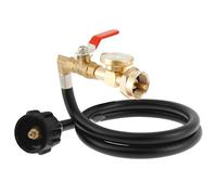 Yangshe Adaptateur de tuyau cylindrique pour réservoir de propane - Extension flexible (sans tuyau)