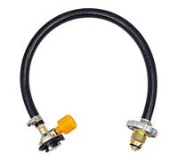 Yangshe Adaptateur de tuyau de cylindre monobloc Cassette de gaz Adaptateur de recharge de gaz pour remplissage de bouteille de propane vide Veau de gonflage