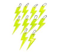 Yangshe Lot de 120 porte-clés réfléchissants pour sac à dos de promenade de | Pendentifs réfléchissants double face haute visibilité pour la sécurité en plein air, le jogging, le vélo et la promenade du