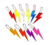 Yangshe Lot de 120 porte-clés réfléchissants pour sac à dos de promenade de | Pendentifs réfléchissants double face haute visibilité pour la sécurité en plein air, le jogging, le vélo et la promenade du
