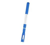 Yangshe Lot de 2 bâtons télescopiques pour piscine avec poignée de nettoyage pour tête d'aspiration, filet d'écrémage (bleu)